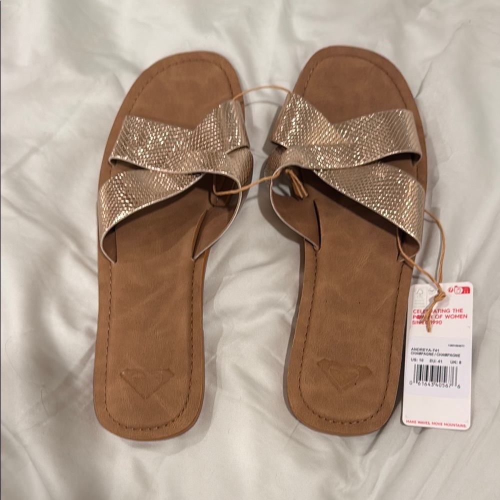The Roxy® Andreya sandals, gold, new! - Picture 7 of 10